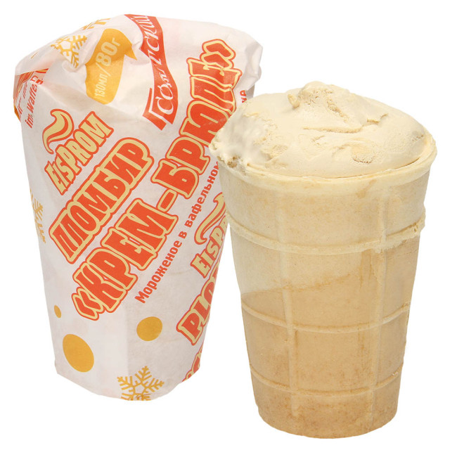 detail Zmrzlina Krem-Brule Plombir 80g