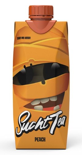 detail Peach tea 0,5L SuchtTea 