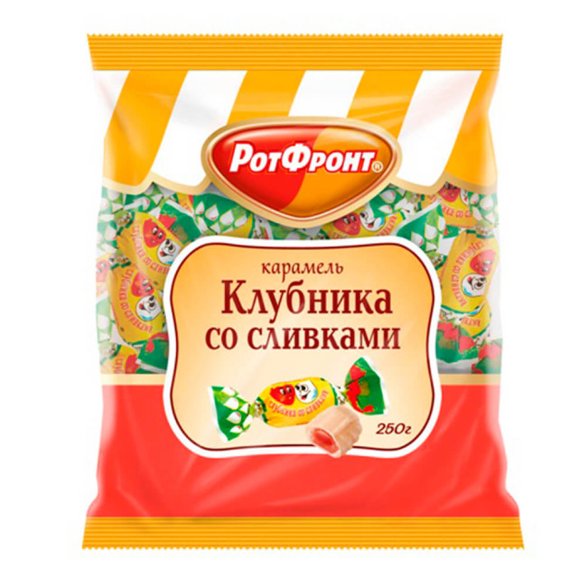 detail Karamel Jahody se smetanou 250g Rot Front