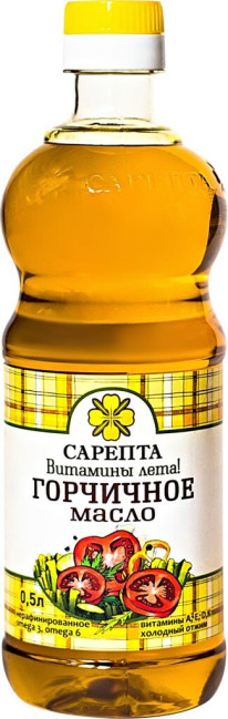 detail Hořčičný olej Sarepta 0,5L