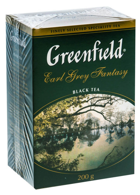 detail Černý čaj sypaný Earl Grey Fantasy 200g Greenfield