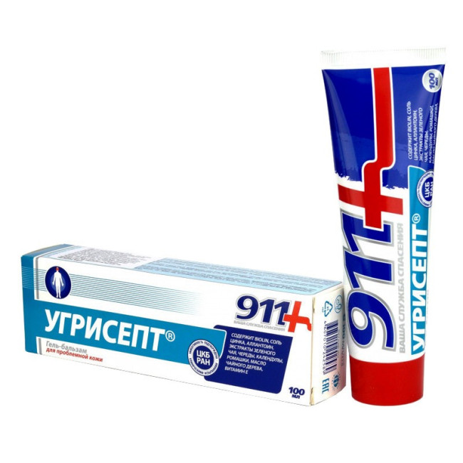 detail Gel na tvař UGRISEPT 911 100ML