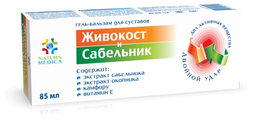 detail Gel-balzám živokost a sabelník 85ml Natura Medica