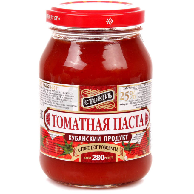 detail Rajčatový protlak Stoev 280g