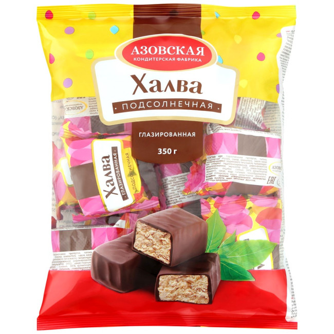 detail Chalva v čokoládě Azovskaja 350g