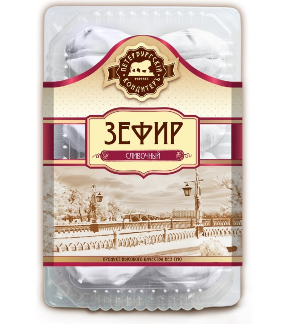 detail Zefír se smetanovou příchutí 420g Peterburgskij konditer