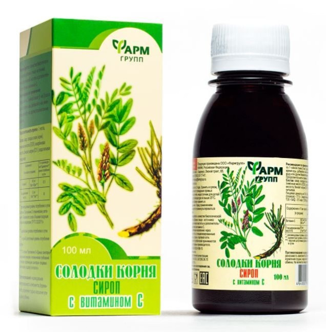 detail Sirup z kořene lékořice s vitaminem C 100ml