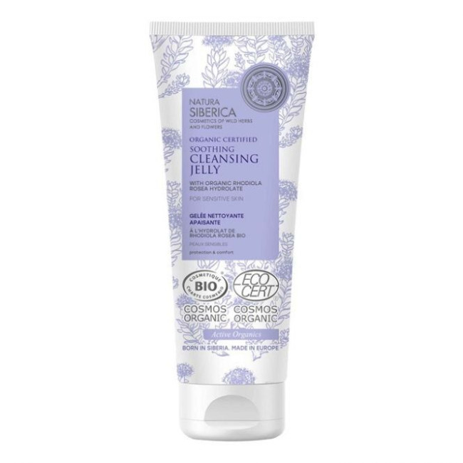 detail Zklidňující čisticí gel na citlivou pleť 140ml Natura Siberica