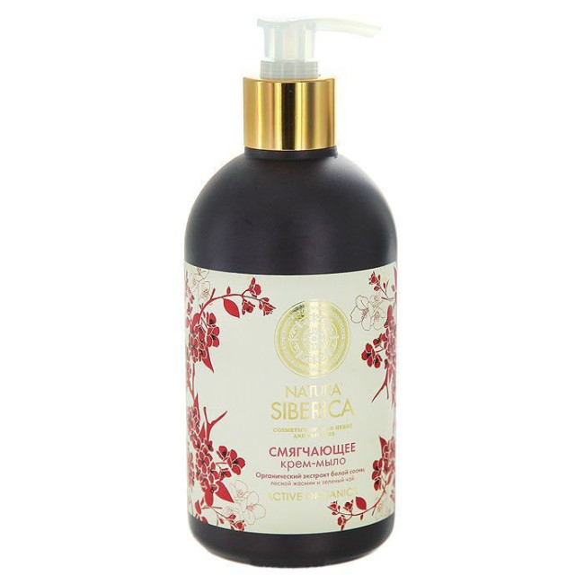 detail Zjemňující krémové mýdlo 500ml Natura Siberica