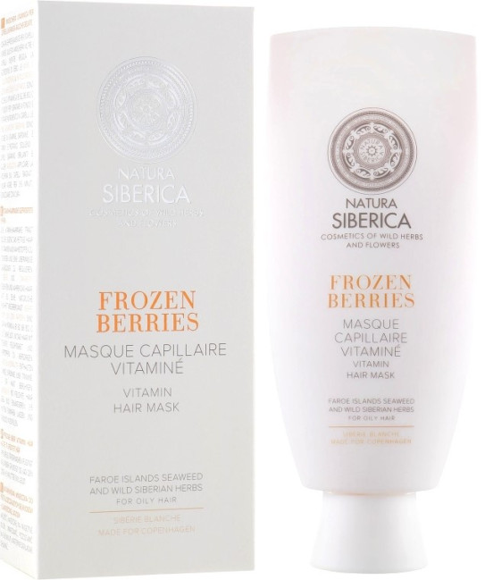 detail Maska na vlasy Zmrazené bobule 200ml Natura Siberica