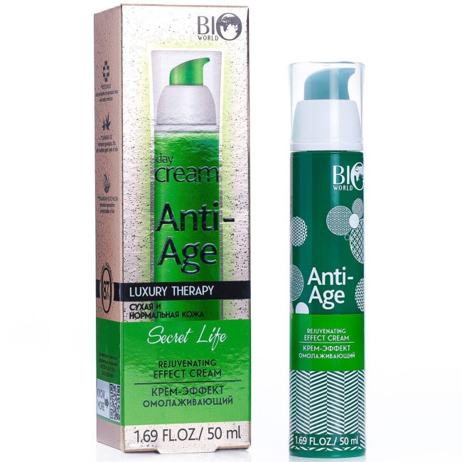 detail Omlazující krém na obličej 50ml Bio World