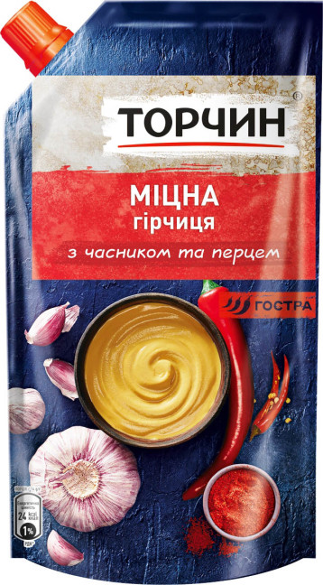 detail Hořčice Micna Torčin 130g Torchin