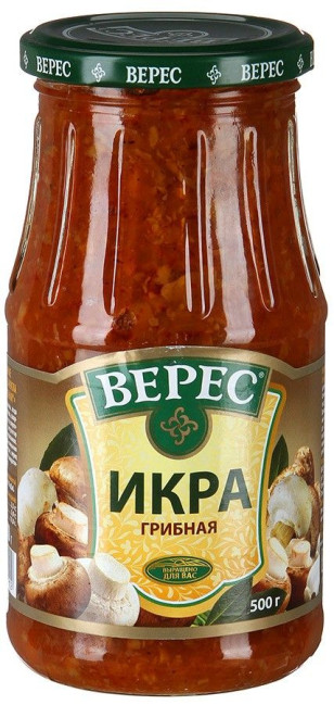 detail Houbová pomazánka Veres 500g