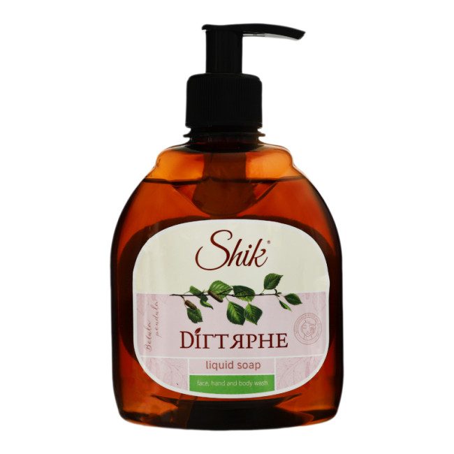 detail Tekuté mýdlo dehtové 300g Shik