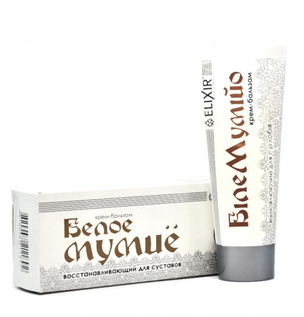 detail Bílé Mumio na regeneraci kloubů 75ml