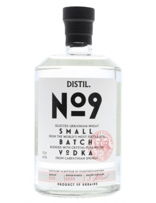 detail Vodka Distil #9 0,7L 40% Product of Ukraine