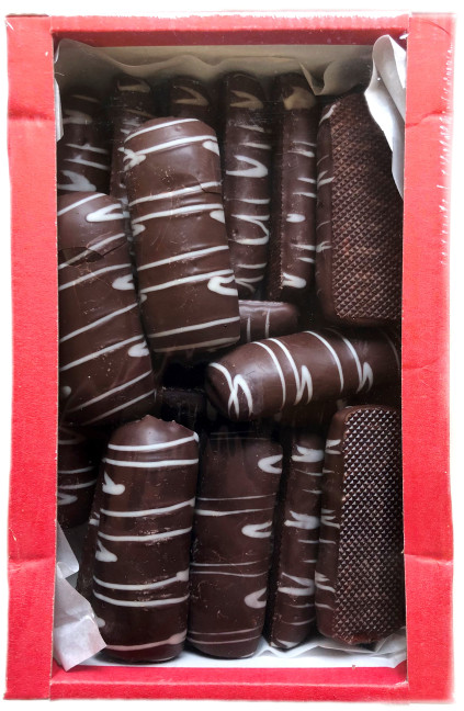 detail Perníky Vorzel v čokoládě 600g Delicia