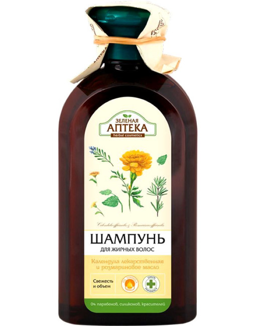 detail Šampon na mastné vlasy kalendula 350ml Z.A.