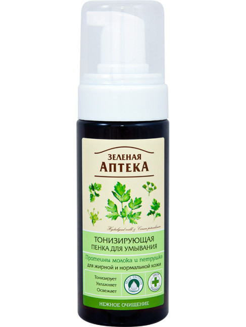 detail Čisticí pěna na pleť tonizujicí 150ml Zelenaya Apteka