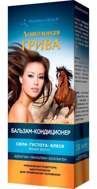 detail Balzám Konská hříva protí vypadávání vlasů 350ml