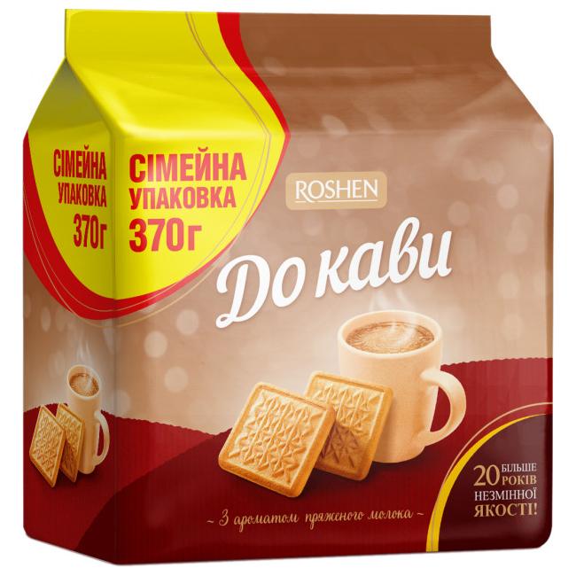 detail Sušenky ke kavě Roshen 370g
