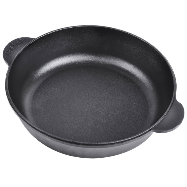 detail Litinová pánev 240mm H-6cm Brizoll Monolith