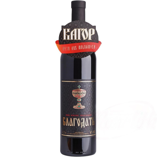 detail Červené víno Kagor Blagodat 0,75L