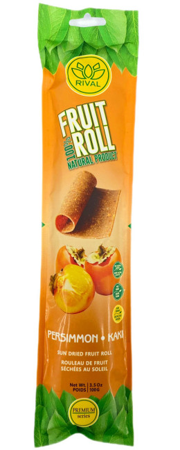 detail Rolka ze sušených kaki 100g RIVAL