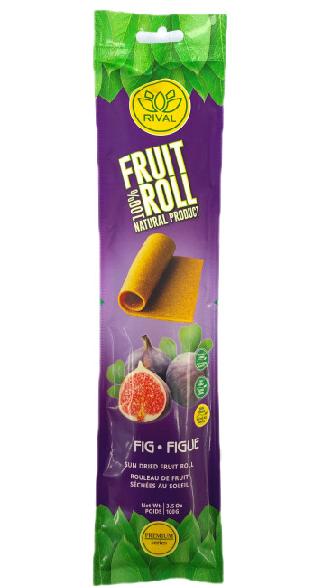 detail Rolka ze sušených fíků 100g RIVAL