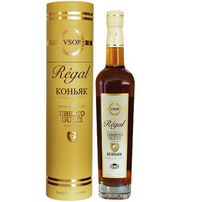 detail Brandy Gucci VSOP 0,5L 40% alk. NOY
