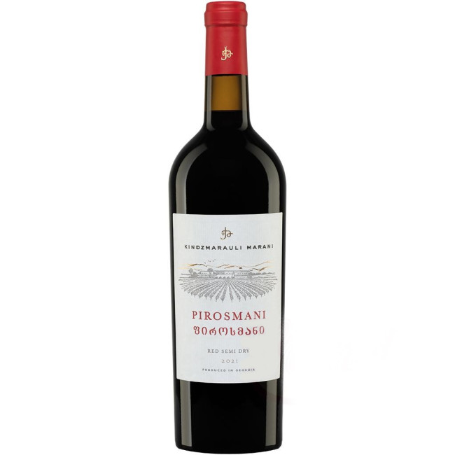 detail Červené polosuché víno 0,75L Pirosmani KM
