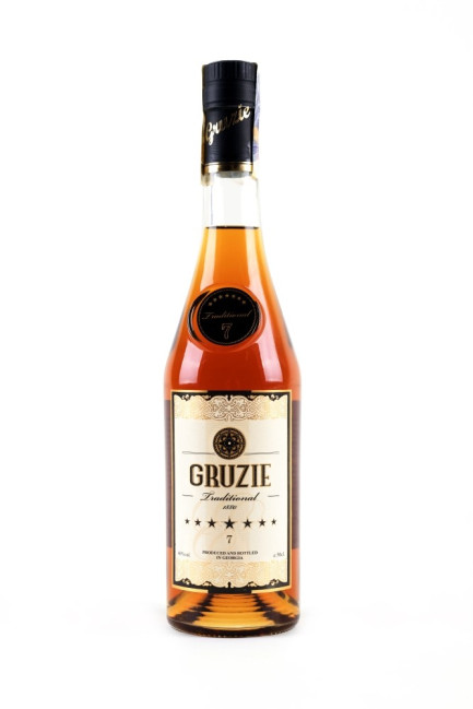 detail Brandy Gruzie 7 let 0,5L 40%