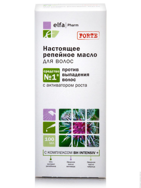 detail Lopuchový olej Elfa Pharm 100ml