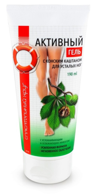 detail Gel na unavené nohy Spasatel 135ml