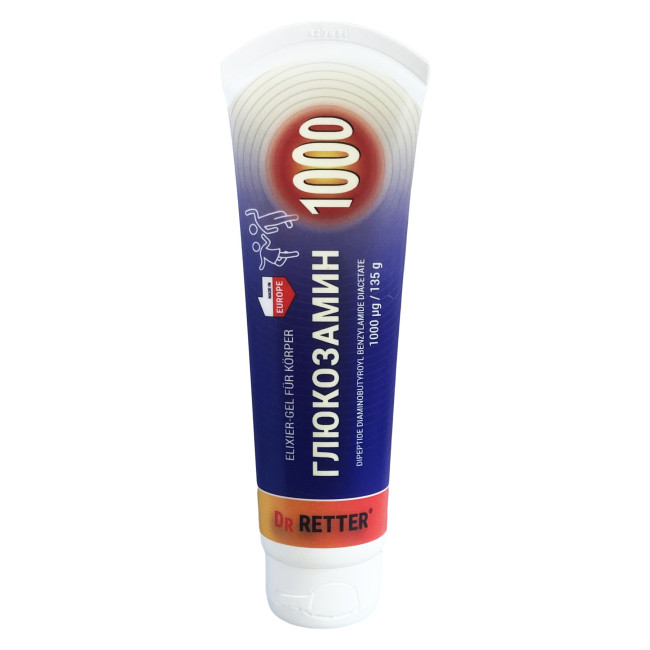 detail Tělový elixír-gel Glukosamin 135g 