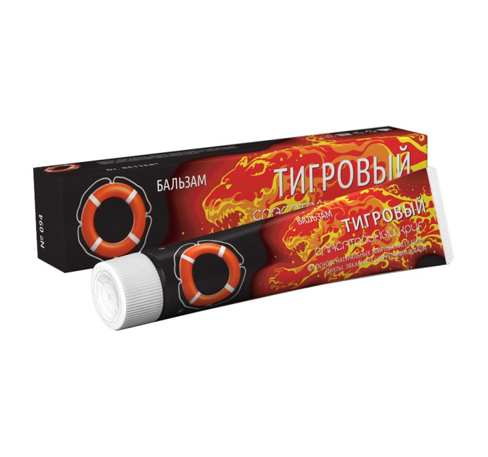 detail Spasatel® Tygří balzám Rozehřívací 45g