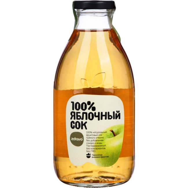 detail Jablečný džus Zdravo 0,75L