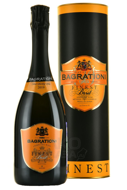 detail Šumivé biele víno Brut 0,75l Bagrationi