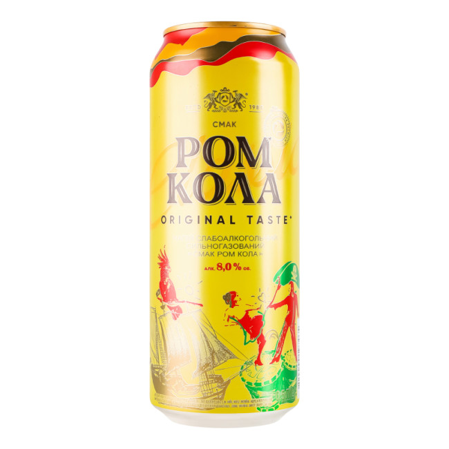 detail Rum&Cola 0,5L Obolon