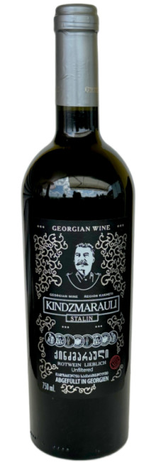 detail Polosladké víno Kindzmarauli Stalin 0,75L