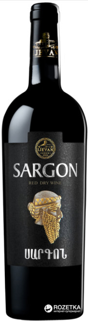 detail Suché červené víno Sargon Ijevan 0,75L