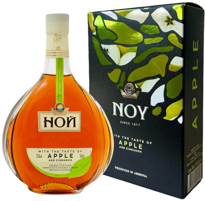 detail Brandy s příchutí jablka 33% 0,5L NOY