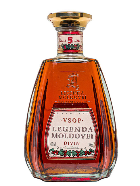 detail Brandy Legenda Moldavei VSOP 5-letý 40% 0,5l
