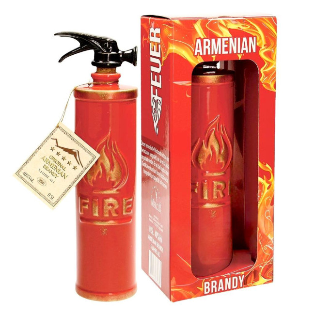 detail Brandy Hasicí přístroj 40% 0,5L