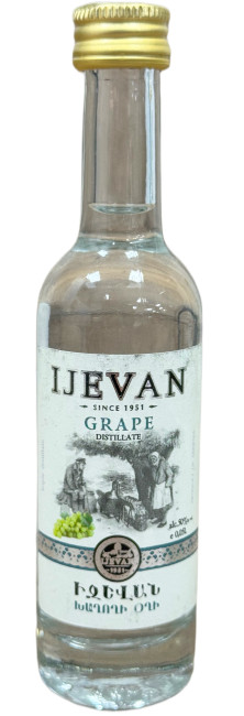 detail Ovocný destilát z hroznů 50% 0,05L IJEVAN