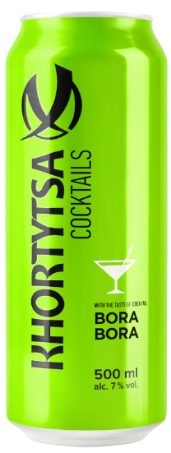 detail Sycený alkoholický nápoj Bora-Bora 0,5 l Khotytsa