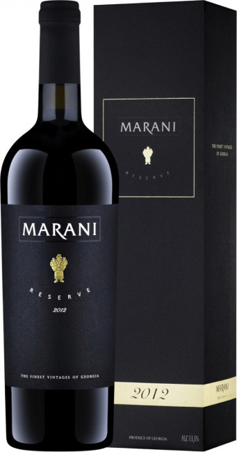 detail Červené suché víno Saperavi Reserve 0,75L Marani