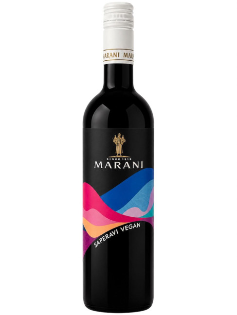 detail Červené suché víno Saperavi Vegan 0,75L Marani