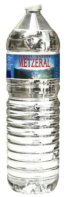 detail Neperlivá pitná voda 1,5 l Metzeral