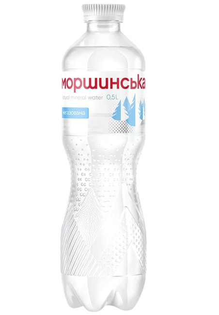 detail Neperlivá minerální voda 0,5 l Morshynska